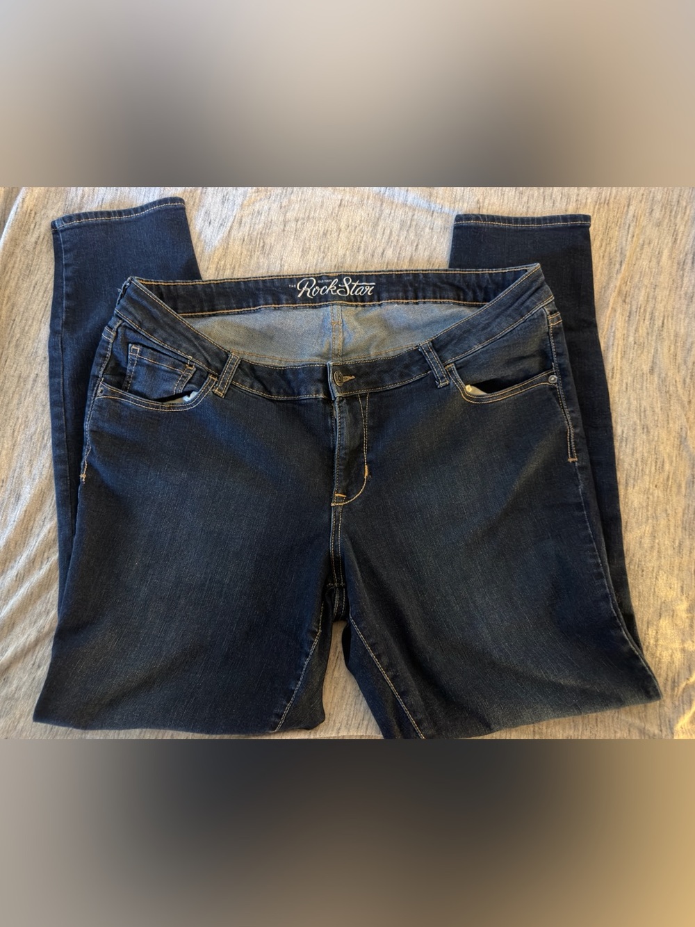 Old Navy The Rockstar Dark Blue Women's Jeans size 18